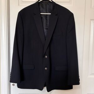 Michael Kors Sport Coat Blazer Suit Jacket Wool Blend Navy Blue Men’s Sz 50R